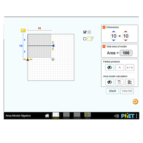 PHET Virtual Lab.