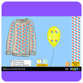 Balloons and Static Electricity.