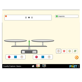 PHET Virtual Lab.
