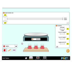 PHET Virtual Lab.