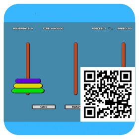 Tower of Hanoi.