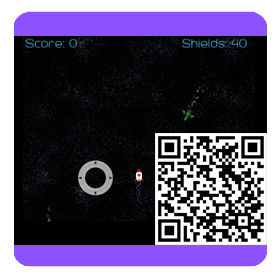 Virtual Gamepad Space Shooter(mobile).